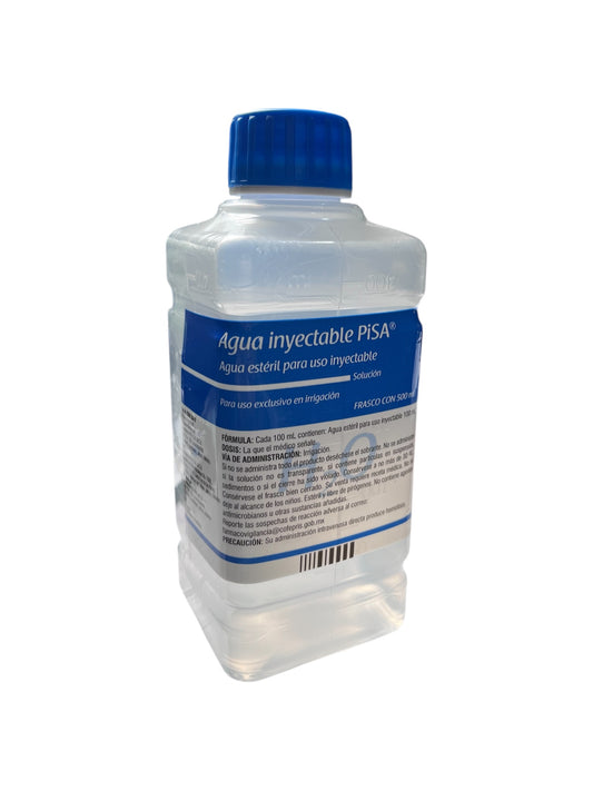 Agua inyectable 500 ml. (4000252)