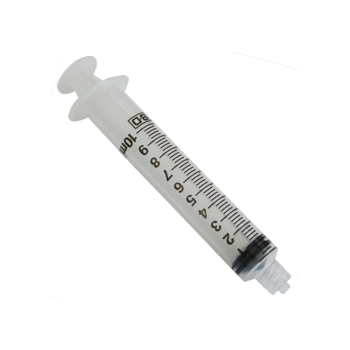 Jeringa hipodérmica desechable Plastipak 10 ml sin aguja. (990172)